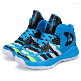 Basketball Shoes Brand High Quality Fashion Kids Non-slip Sports Boot Sneakers Chaussure Male Sport Boy Basket Unisex Girls