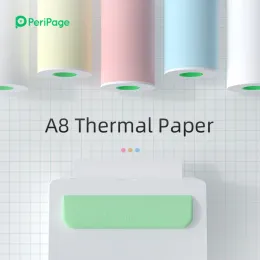 Paper PeriPage 56x30mm Thermal label Stickers Paper Mini Printer Journaling Stationery Scrapbooking Supplies kawaii stickers deco