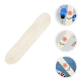 Casual Shoes Whiteboard DIY Hand Painted Children's Skateboard Blank Skateboards Unfinished Material Painting Wood Deck Double Side