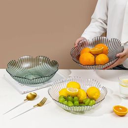 Plates Fruit Plate Light Luxury Household Living Room Tea Table Candy Melon Seed Snack Dessert Trays