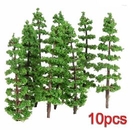 Decorative Flowers Toy Kits Model Trees HO Scale Handmade Landscape Layout Mini Miniature Pine Plastic Railroad Accessories 1: 100-1: 150