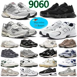 9060 2002r Designer Shoes for Men Women 9060s Sea Salt White Quartz Grey Grey 550 White Green 530 Silver Navy Mens Trainers Sneakers 36-45