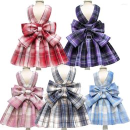 Dog Apparel Small Princess Dress Teddy Pet Clothes Cute Skirt Summer Thin Supplies Costume Dogs