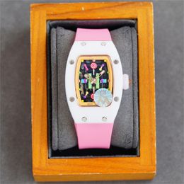 07 montre de luxe Relojes automatic mechanical movement Ceramic case rubber strap luxury Watch Women Watches Wristwatches Relojes waterproof 01