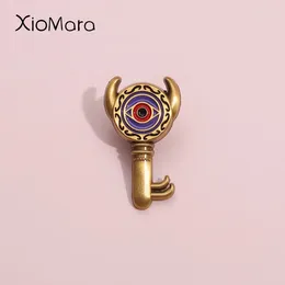 Brooches Cartoon Game Badge Brooch Retro Dungeon Key For Men Women'S Party Charm Accessories Adventure Jewellery Wholesale