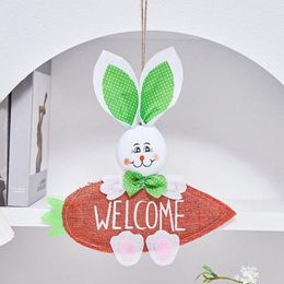 Party Decoration Easter Carrort Hanging Ornament For Front Door Wall Window Decorations