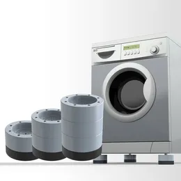 Bath Mats 4pcs Anti Slip Washing Machine Pads Anti-vibration For Refrigerator Desk Feet Kitchen Bathroom Accessories