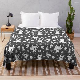 Blankets SOUL Hollow Knight Pattern Throw Blanket Anime Extra Large