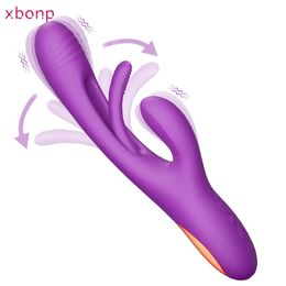 Powerful Patting Vibrator for Women Multifunctional Clitoris Stimulator G Spot Dildo Vibrating Sex Toy Female Goods Adults 240403