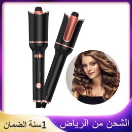 Color Auto Rotating Ceramic Hair Curler Automatic Curling Iron Styling Tool Hair Iron Curling Wand Air Spin and Curl Curler Hair Waver