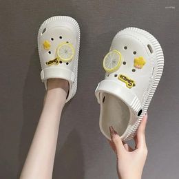 Casual Shoes Women Summer Clogs Vacation Slippers Non-slip EVA Soft Bottom Classic Nursing Work Sandals