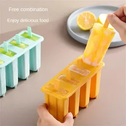 Baking Moulds Cell Ice Cream Popsicle Mold Machine Homemade Box Summer Children Ice-lolly Tray Kitchen Gadgets