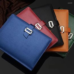 Business Meeting Gift Set A5 Loose Spiral Notebook Size Pu Leather Binder Budget Wallet Diary Travel Planner Book Office S