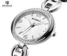 RUIMAS Luxury Quartz Watches Women Silver Bracelet Elegant Wristwatch Lady Woman Waterproof Analogue Watch Relogios Feminino 5964720936