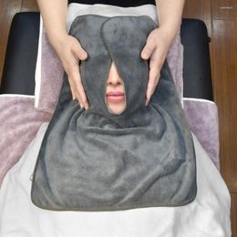 Towel 50X40cm Super Soft Coral Velvet Facial SPA Massage Salon Mask