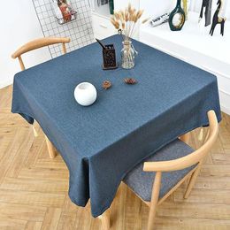 Table Cloth Wholesale Chinese Style Is Plain Coloured Cotton Square