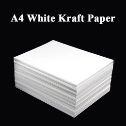 Paper A4 White Kraft Paper DIY Handmake Card Making Craft Paper Thick Paperboard Cardboard 180g 230g 300g 400g 20/50pcs High Qua