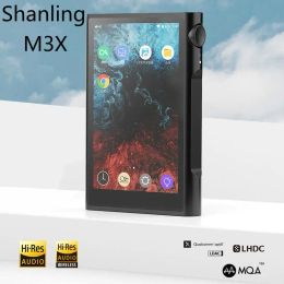 Players Shanling M3X MQA Support HiRes Portable Music Player Dual ES9219C DAC/AMP DSD256 384kHz/32bit Twoway Bluetooth MP3 / MP4