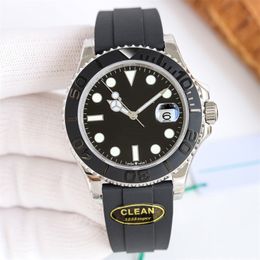 Clean Montre de luxes luxury watch men watches 42mm 3235 Automatic mechanical movement Matte black Cerachrom bezel 904L steel case Wristwatches Relojes 01