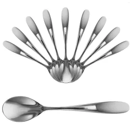 Coffee Scoops 10 Pcs Stainless Steel Spoon Banquet Espresso Condiments Multifunctional