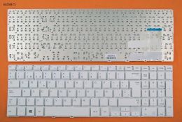Panels Sp Spanish New Replacement Keyboard for Samsung 370r5e Np370r5e 510r5e Np510r5e 450r5e Np450r5e Laptop White