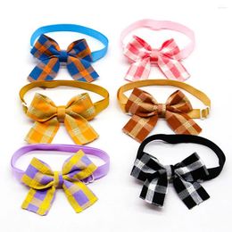 Dog Apparel 50PCS Accessories Small Cat Bowties For Grooming Products Dogs Supplies Mini Pets Bow Tie