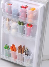 Storage Bottles Box Organiser Food And Vegetable Classification Kitchen Space Saving Multi-functional 1PC