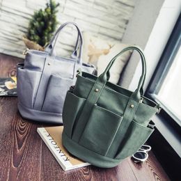 Bag Canvas Female 2024 Handbag Large Shoulder Single-pocket Women Diagonal Tote Bags For