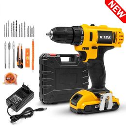 12V 168V 21V Cordless Drill Power Tools Wireless Drills Rechargeable Set for Electric Screwdriver Battery Driller Tool 240402