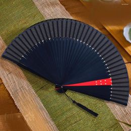 Decorative Figurines Folding Fan Lightweight Exquisite Chinese Bamboo Hand Fans Elegant Handmade Accessories For Dancing