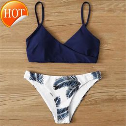 2024 High Quality Designer Swimwear Womens Womens Boho Print Bikini Sets Summer Push Up Padded Two Piece Swimsuit High Waisted Bathing Suit Female Beachwear