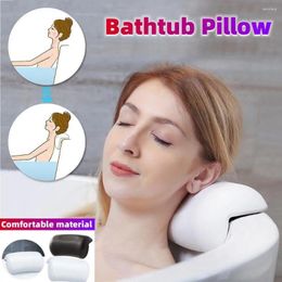 Bath Accessory Set Bathtub Headrest With Suction Cups Comfortable SPA Non-Slip Pillow Neck Back Pillows Soft Thickened Waterproof