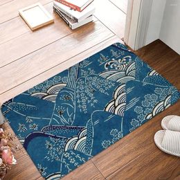 Carpets Pattern Japen Bathroom Non-Slip Carpet Mountain Sea Bedroom Mat Welcome Doormat Home Decoration Rug