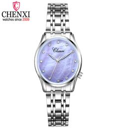 CHENXI Women Flower texture Dial Wrist Watches For Ladies Quartz Watch Fashion Female Relogio Feminino Clock Watches Waterproof6630430