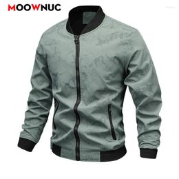 Men's Jackets Male Coats Clothing Windbreaker For Men Printed Camping Spring Autumn Overcoat Outdoors Windproof Hombre Casual