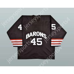 Gdsir Custom JONATHAN CHEECHOO CLEVELAND BARONS HOCKEY JERSEY NEW Top Ed S-M-L-XL-XXL-3XL-4XL-5XL-6XL