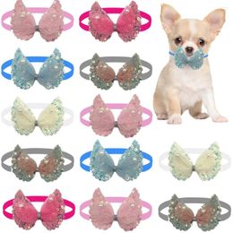 Dog Apparel 50/100pcs Pet Bow Tie Necktie Wing Style Bowtis Puppy Ties Accessories For Small Medium Grooming