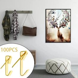 Hooks Picture With Nails Heavy Duty Hangers Mirror Painting Oil Hanging House Kit Hook Decor Pictur J3S2