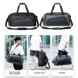 Outdoor Bags Fitness Training Bag Oxford Hand Luggage Waterproof Portable With Shoe Compartment Fashion For Swimming Hiking Camping