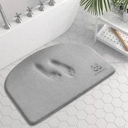 Bath Mats Super Memory Bathroom Home Quick Pad Floor Slip Entrance Mat Foot Room Shower Carpet Non Absorbent Cotton Drying Rug