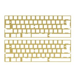 Cases Kbdfans Cnc Aluminum/brass 60% Plate for Dz60 Customized Mechanical Keyboard Pcb