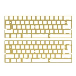 Cases Kbdfans Cnc Aluminum/brass 60% Plate for Dz60 Customised Mechanical Keyboard Pcb