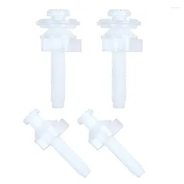 Toilet Seat Covers Lid Lock Cover Screw Plastic Old Fixing Accessories Bathroom Quick Change Drill Bits 1/4