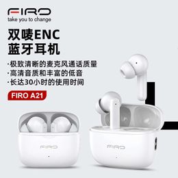 Private A21 Wireless in Ear with Dual Label ENC Ultra Long Battery Life and Noise Reduction Intelligent Bluetooth Earphones