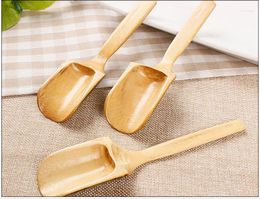 Tea Scoops Creative Natural Bamboo Shovel Accessories W9254