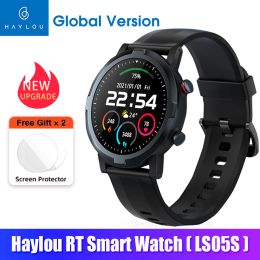 Watches 2021 Global Version Haylou RT LS05S Smartwatch Heart Rate Monitor Sport Fitness Watch IP68 Waterproof Smart Watch Men Women