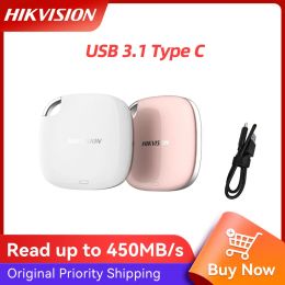 Drives Hikvision Protable Hard Disk Drive External Essd Pssd Hard Drive Usb 3.1128gb 240gb Solid State Disk for Disk for Laptop T100i