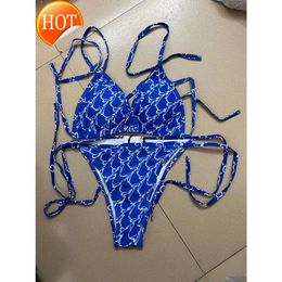 Wholesale 2024 New Fashion Designer Sexy Bikini Sets Cheap Summer Beach Sunshine Womens swimsuit highend luxury letter Diamond Stitching sexy onepiece swim