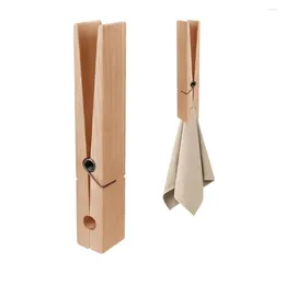 Party Decoration 30CM Wooden Clothes Clip With Spring For DIY Crafts Wedding Farmhouse Bathroom Laundry Room Outdoor Pet Drying