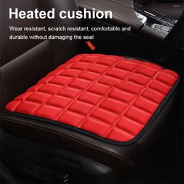 Blankets Heated Car Seat Cover Comfortable Non Slip Scratch Resistant USB 5V Heating Electric Cushion For Automobile Home Office Blanket